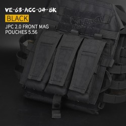 WoSporT JPC 2.0 M4 (5.56) Triple Mag Platform – Black | ANAREUS