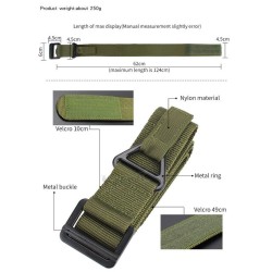 WoSporT služební 45mm opasek BA05 RESCUE BELT – OD | ANAREUS