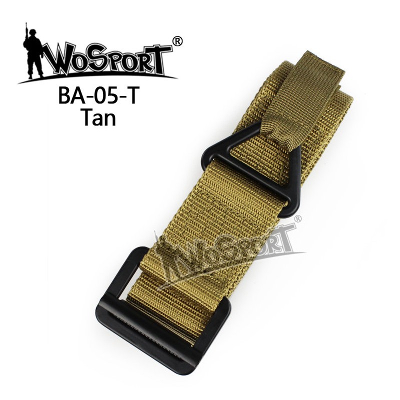 WoSporT BA05 Duty RESCUE BELT – Tan | ANAREUS