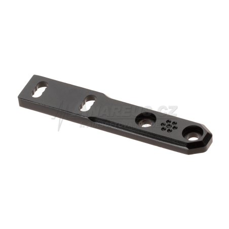 M-LOK a Keymod Montáž svítilny M300 / M600 - černá