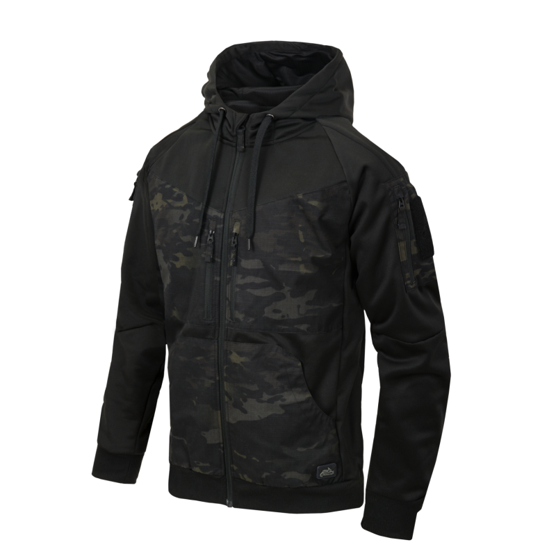 ROGUE Hoodie (FullZip) - Black / MultiCam® Black