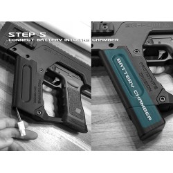SRU - Redukce baterie AEP pro externí baterii pro PDW-K kit