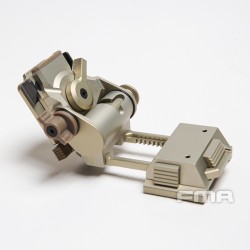 CNC hliníková montáž L4G24 pro NVG - písková