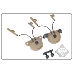 FMA EXfil Headset and Helmet Rail Adapter Set GEN1, DE