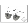 FMA EXfil Headset and Helmet Rail Adapter Set GEN2, FG