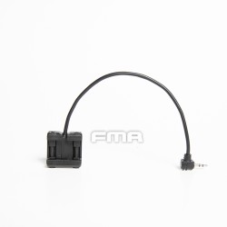 FMA Single Switch - spínač pro PEQ s 2,5mm konektorem - černý