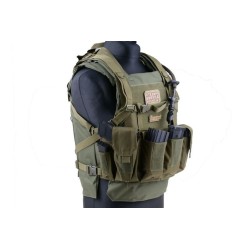 Chest Rig type tactical vest - Olive Green