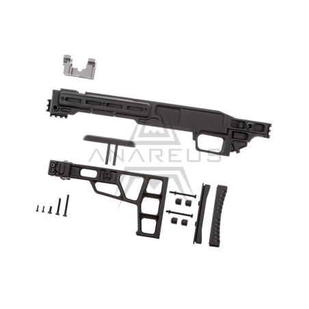 Maple Leaf MLC-S2 Tactical Folding Chassis for VSR-10  - Black