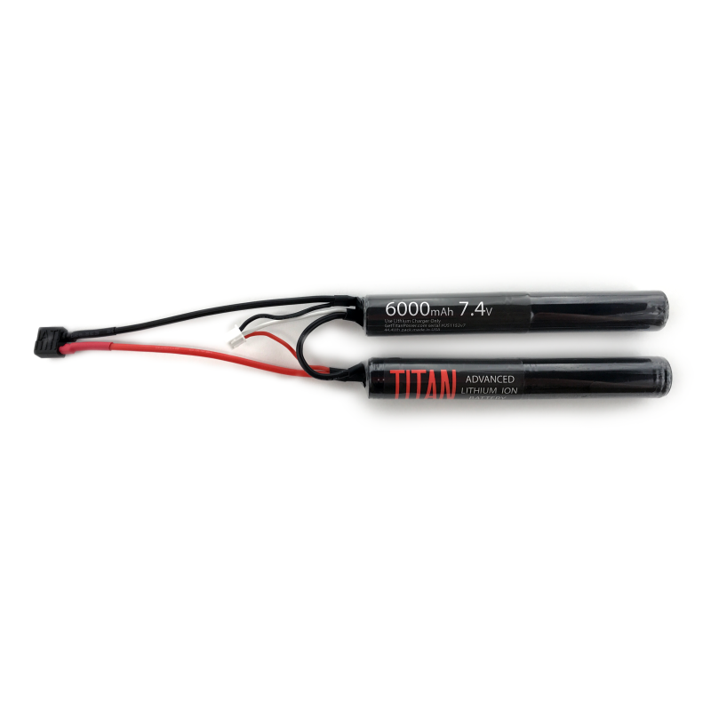Battery TITAN 7,4V / 6000mAh 30C Li-ion - double