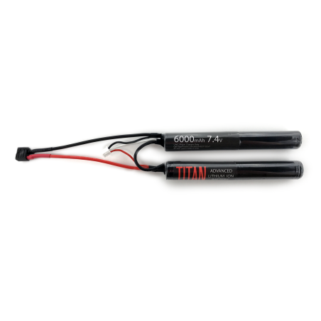 Battery TITAN 7,4V / 6000mAh 30C Li-ion - double