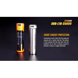 Dobíjecí USB baterie Fenix 18650 3500 mAh (Li-ion)