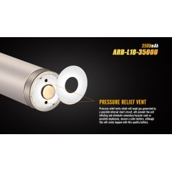 Dobíjecí USB baterie Fenix 18650 3500 mAh (Li-ion)