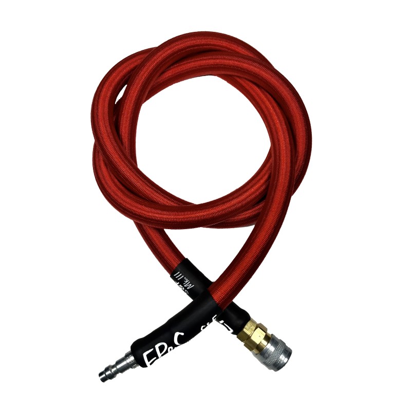 Hadice HPA 115cm s opletem - červená