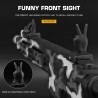 WoSporT FUNNY Plastic Sight Set (2 Pairs) – Black | ANAREUS