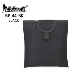 WoSporT BP-44 Magazine Dump Pouch – Black | ANAREUS