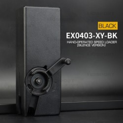 WoSporT plnička LEVER SILENCE, 1000 BBs – Čierna | ANAREUS