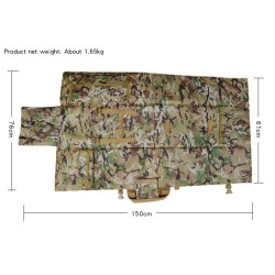 WoSporT transportní brašna / podložka 2v1 (122 × 28 cm) | ANAREUS