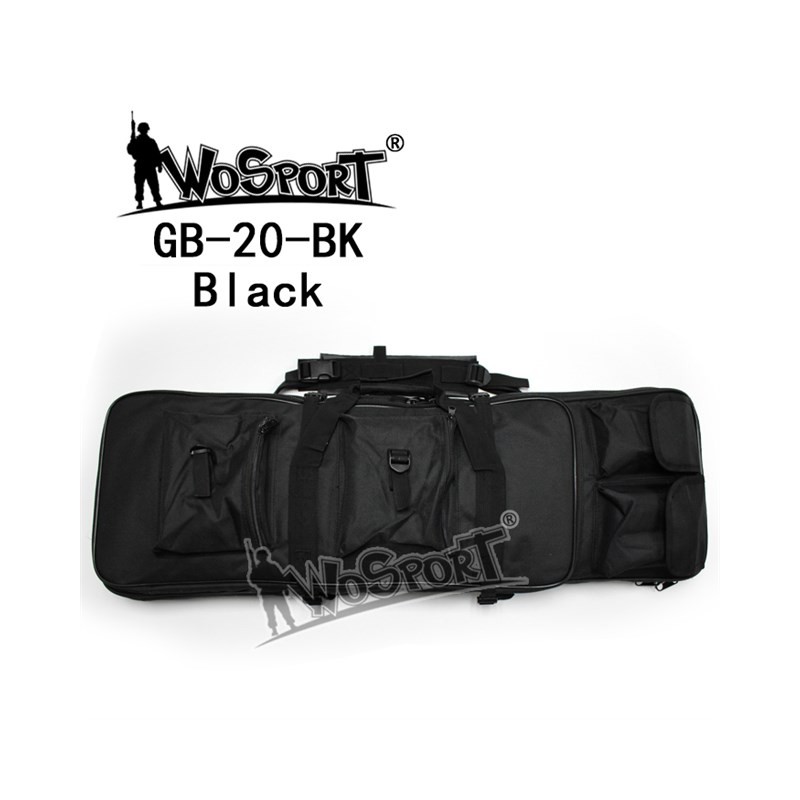 WoSporT transportná taška na 2 zbrane 85 × 30 × 5 cm – BK | ANAREUS