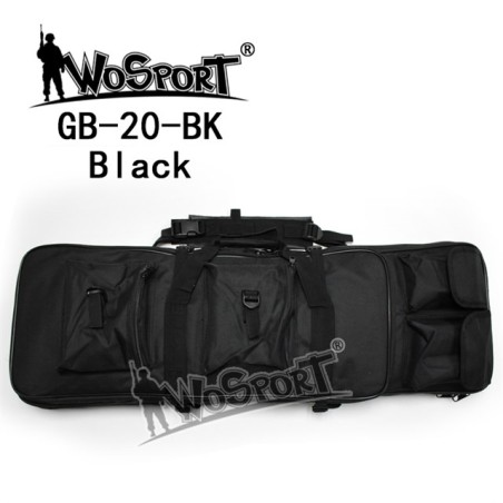 WoSporT transportná taška na 2 zbrane 85 × 30 × 5 cm – BK | ANAREUS