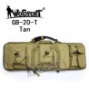 WoSporT transportná taška na 2 zbrane 85 × 30 × 5 cm – Tan | ANAREUS