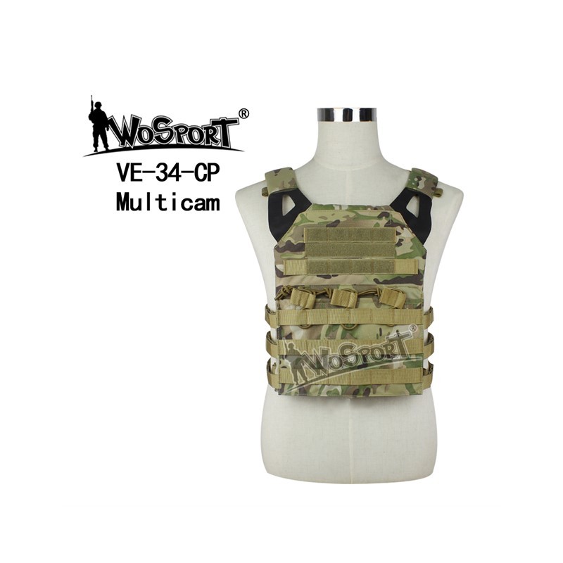 WoSporT JPC MOLLE Plate Carrier – Multicam | ANAREUS