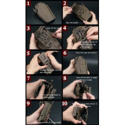 WoSporT Holster GB-34 Compact, Right-Handed | ANAREUS