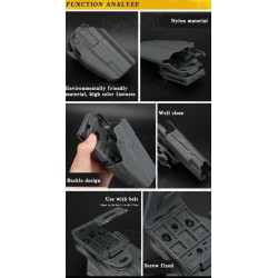 WoSporT Holster GB-34 Compact, Right-Handed | ANAREUS