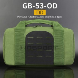 WoSporT LASER MOLLE brašna na pistoli 35 × 18 × 6 cm – OD | ANAREUS