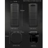 WoSporT taktický box na príslušenstvo (16 × 6 × 6 cm) – BK | ANAREUS