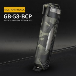 WST Tactical MOLLE Battery Storage Box – MC Black