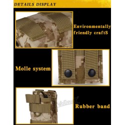WST otevřená MOLLE sumka na zásobník AR15 / M4 – MC