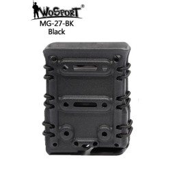WoSporT Nylon MOLLE 7.62 / AK Magazine Pouch – Black | ANAREUS