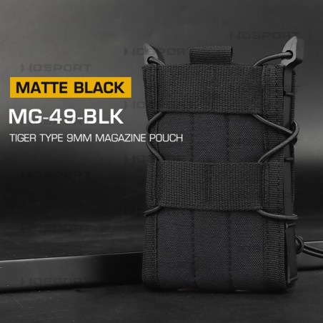 WST MOLLE sumka TIGER na zásobník M4 / AR15 (5.56) – Černá