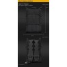 WST MOLLE sumka TIGER na zásobník M4 / AR15 (5.56) – Černá