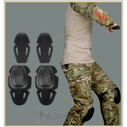 WST G4 INSIDE Combat Uniform Protector Pads Set – Black