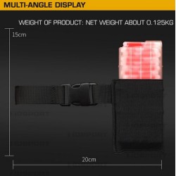 WST MINI lightstick podávač so sumkou (30 ks) – Čierna