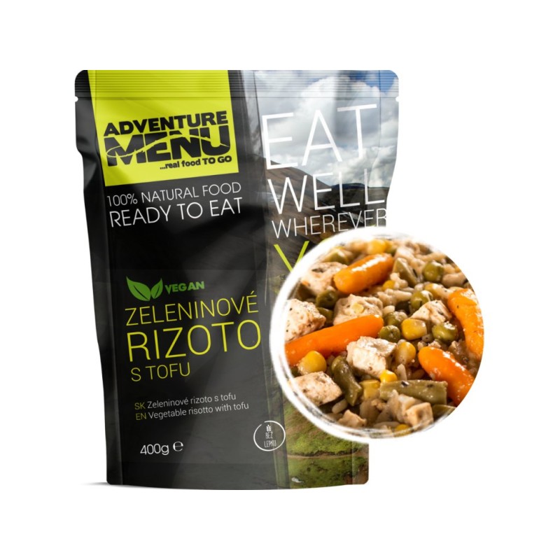 AM MRE Vegetarian Zeleninové rizoto s tofu (400 g)
