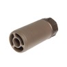 Tlumič QD WARDEN BLAST (-14mm levotočivý) - Černý (FULL MARKING)
