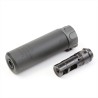 Tlumič QD Mini SOCOM556 (-14mm levotočivý) - FDE (FULL MARKING)