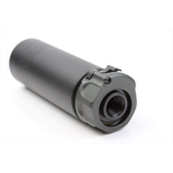 Tlumič QD Mini SOCOM556 (-14mm levotočivý) - FDE (FULL MARKING)