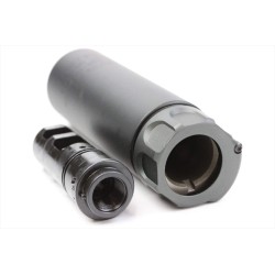 Tlumič QD Mini SOCOM556 (-14mm levotočivý) - FDE (FULL MARKING)