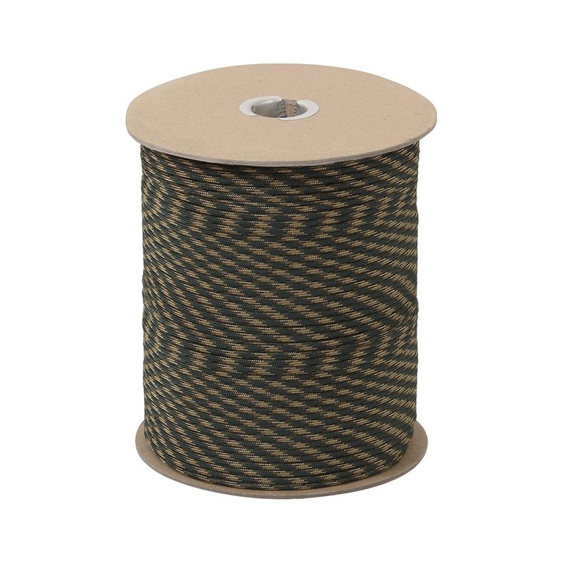 Parašňůra - paracord 100cm, Woodland