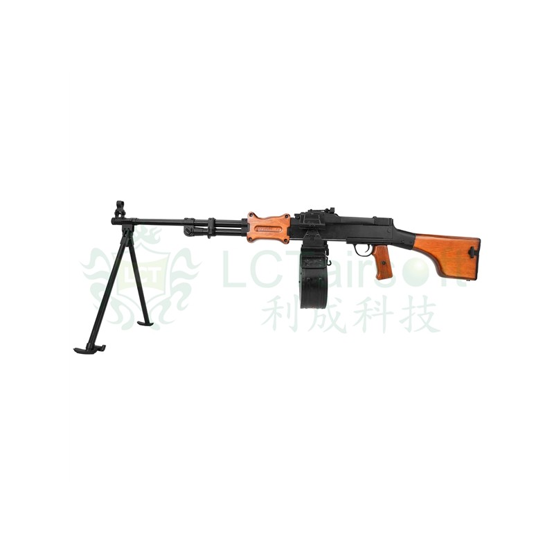 LCT airsoftový kulomet RPD (MOSFET) – Černá / dřevo | ANAREUS