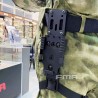 FMA modulární hliníková redukce k holsteru - černá