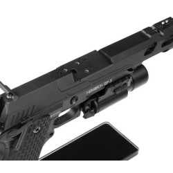 Novritsch CNC montáž kolimátora MICRO V3 na pištoli SSP5 - Čierna