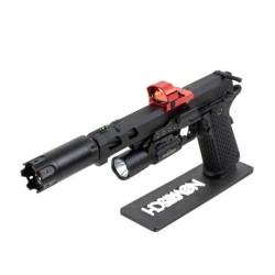 Novritsch CNC montáž kolimátoru MICRO V3 na pistoli SSP5 - Černá