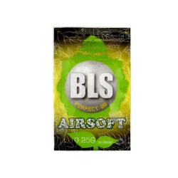 BLS airsoftové BIO kuličky 0,25g, 4000 BBs (sáček) – Bílá | ANAREUS