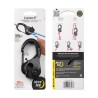 CamJam XT Aluminium Cord Tightener Upínací hliníková karabina, černá - velká