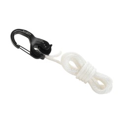 CamJam XT Aluminium Cord Tightener Upínací hliníková karabina, černá - velká