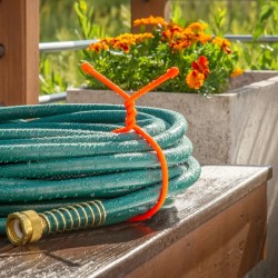 Vázací drát Gear Tie (2ks), žlutá NEON - délka 6"